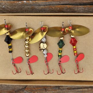 Gift box with Classic CFMB Lures with Gold blade, Plus a bonus lure