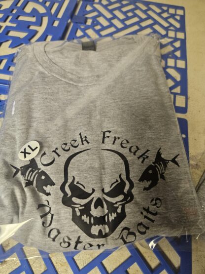 Light Gray shirt with black logo-Limited Stock
