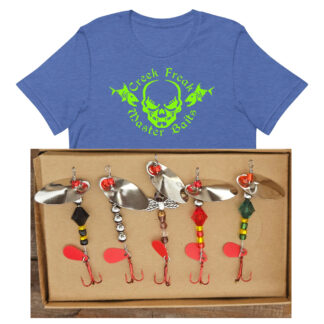 Creek Freak  Master Baits Logo T-shirt and Gift box combo