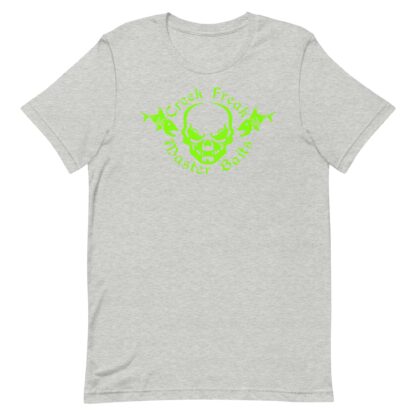 Light Gray shirt with green Creek Freak Master Baits logo - Limited Stock