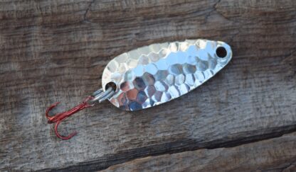Spooner with red treble hook (Silver/Gold/SD Red) - Image 3